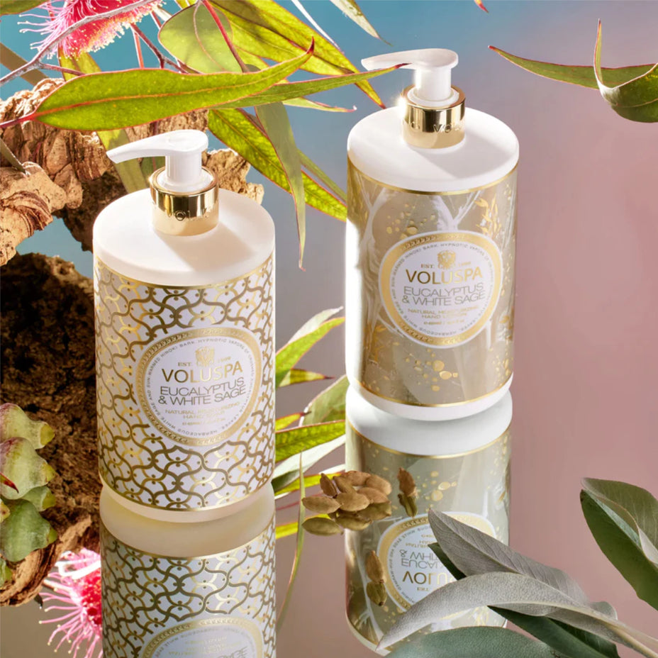 hidratante de maos eucalyptus e white sage