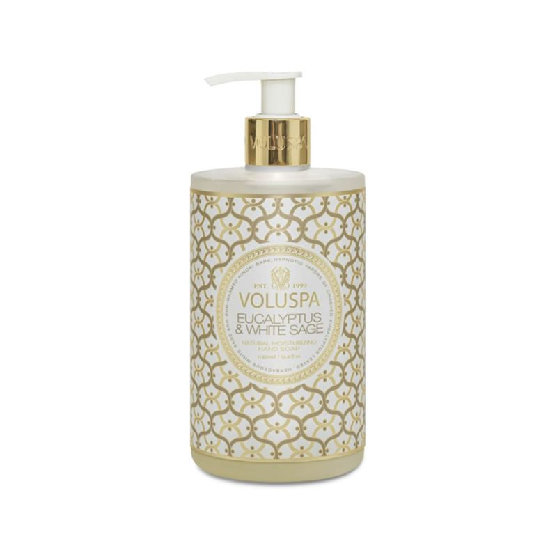 03 hidratante de maos eucalyptus e white sage 450ml