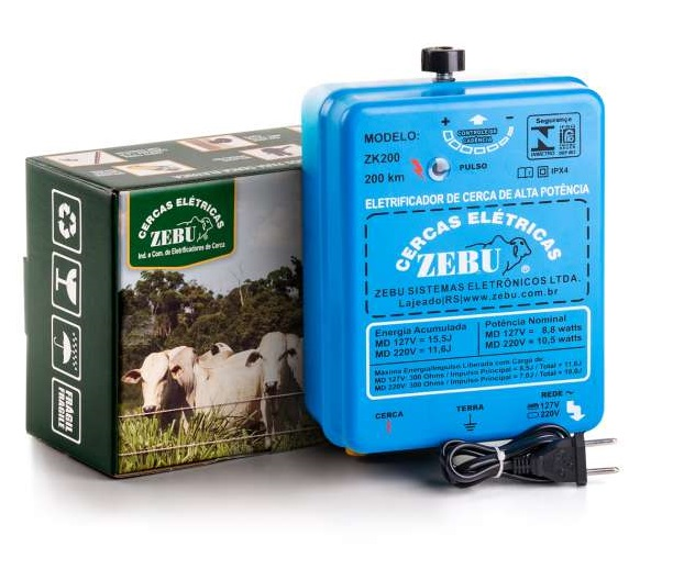16 eletrificador de cerca zebu linha zk zk200