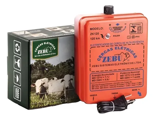 20 eletrificador de cerca zebu linha zk zk200