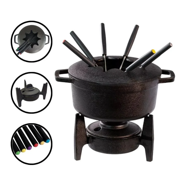 08 aparelho de fondue em ferro fundido 85 5