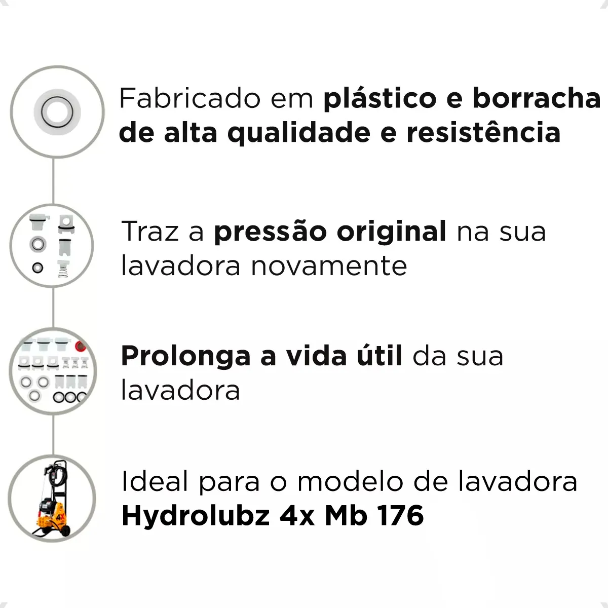 d nq np 2x 764613 mlb82030226412 022025 f kit reparo lavadora hydronlubz 4x mb 176 original