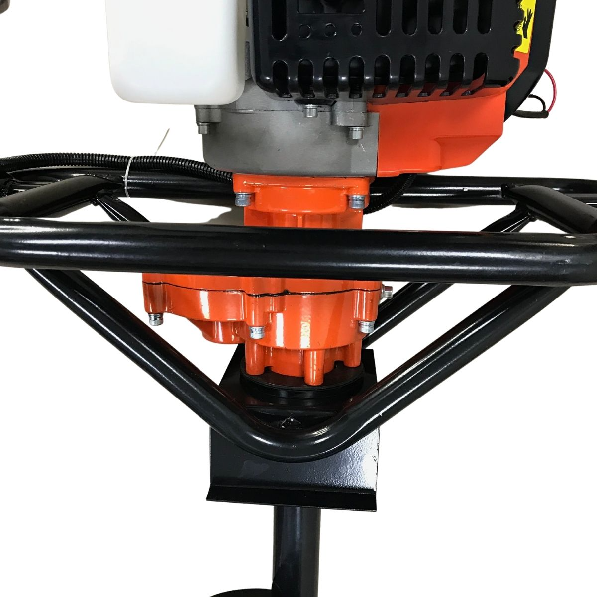 07 perfurador de solo gasolina 52cc com 3 brocas e extensor