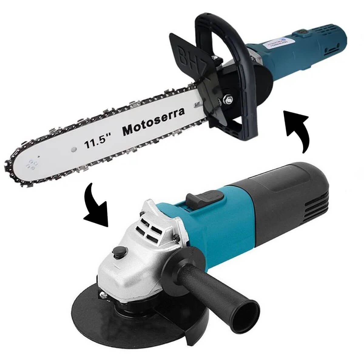 adaptador para esmerilhadeira motosserra esmerilhadeira lixadeira angular