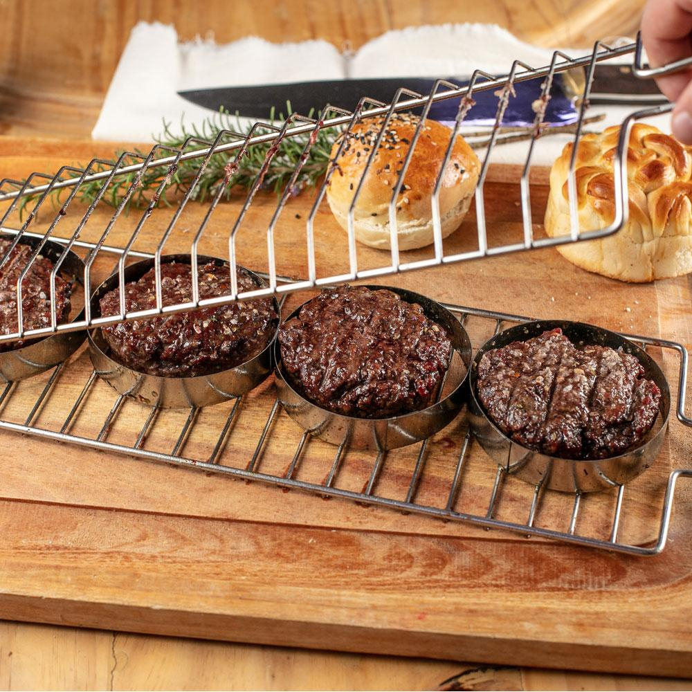 grilazer hamburguer 4 formas inox 15x44cm 2 1200