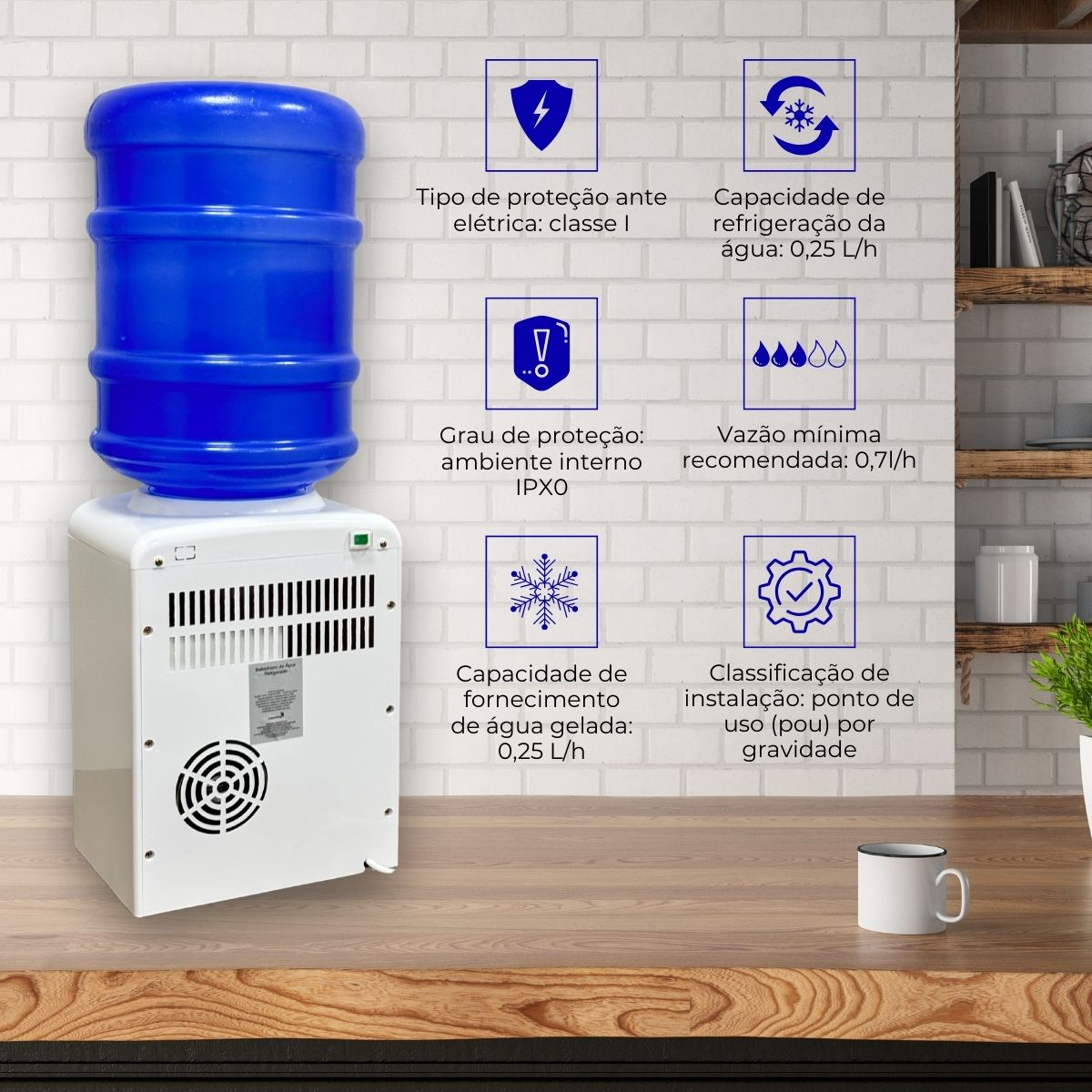 01 bebedouro eletronico 65w branco 220v