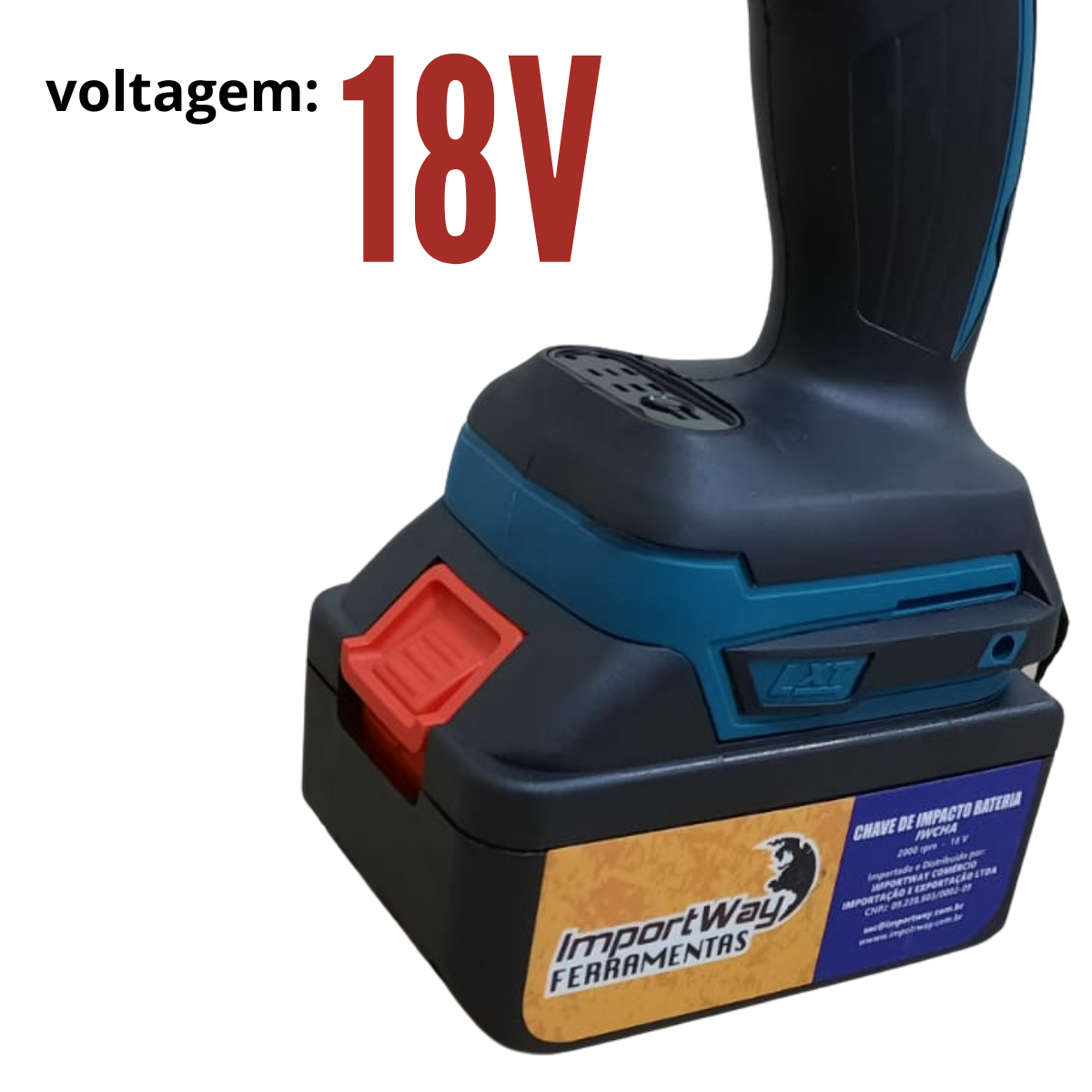 06 chave de impacto a bateria iwcha importway