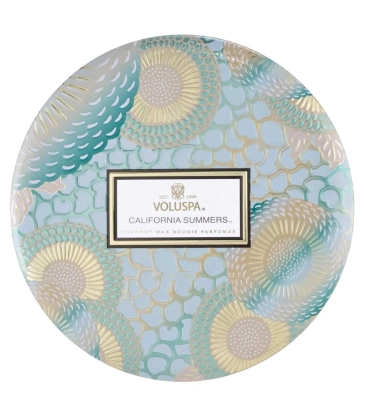 03 vela lata 3 pavios relevo 60h voluspa