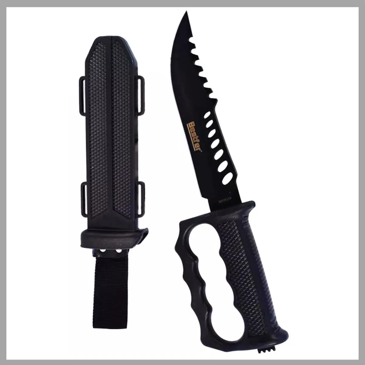 12 faca esportiva cabo abs bestfer